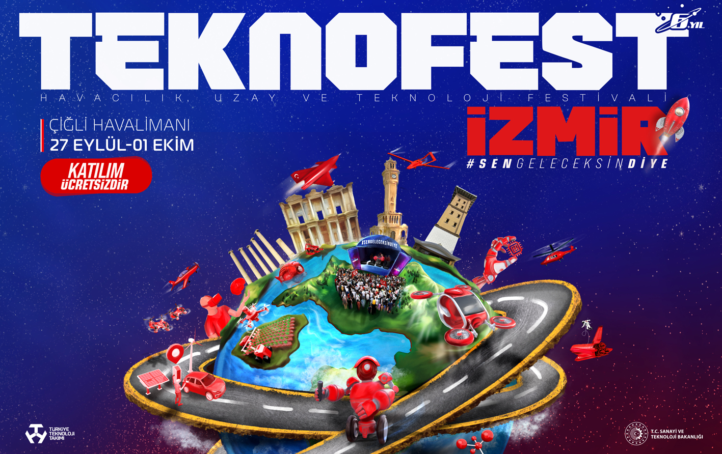 Teknofest heyecanı İzmir’de devam edecek