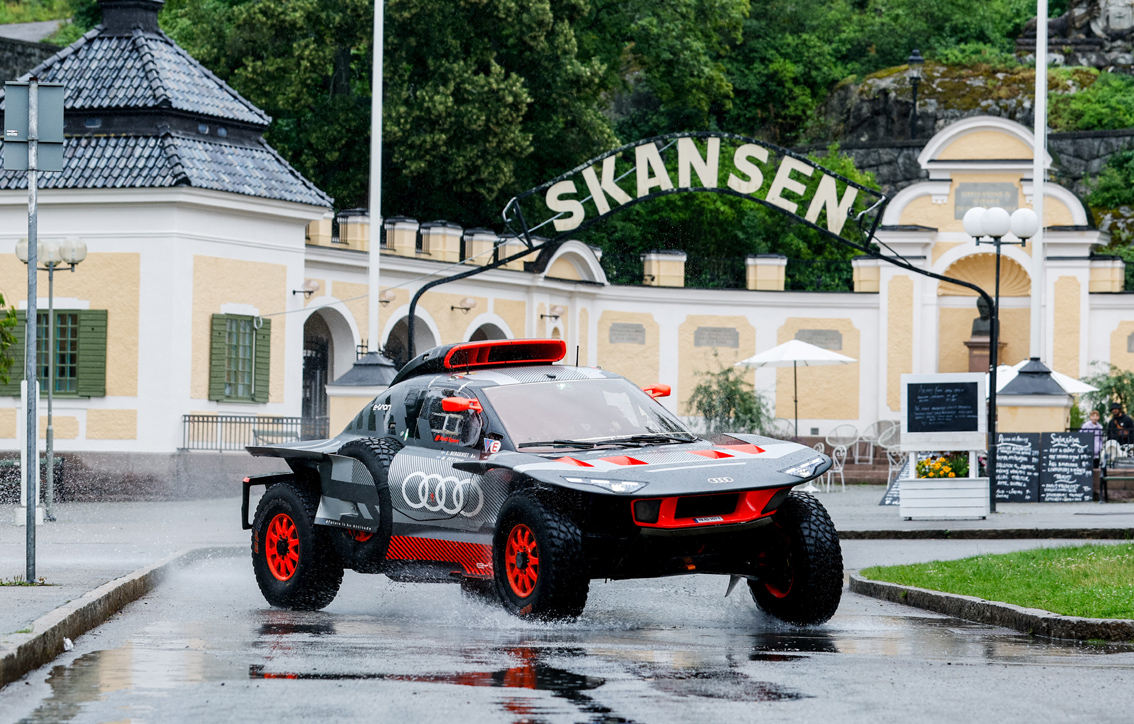 Audi RS Q e-tron Tour Europe