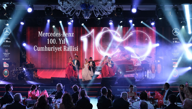 Mercedes-Benz 100. Yıl Cumhuriyet Rallisi sona erdi