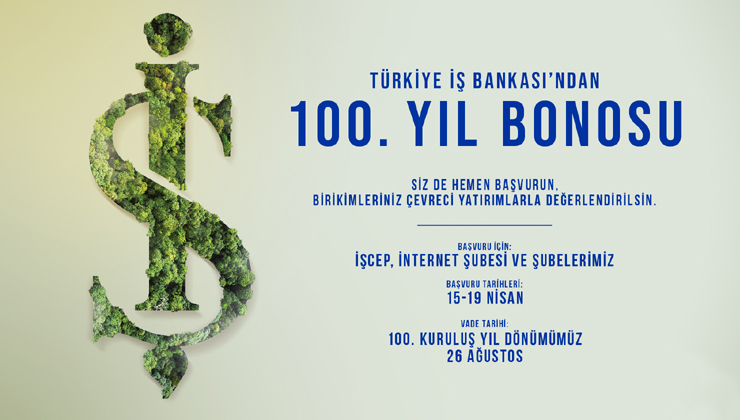 İş Bankası’ndan 100. Yıl Bonosu