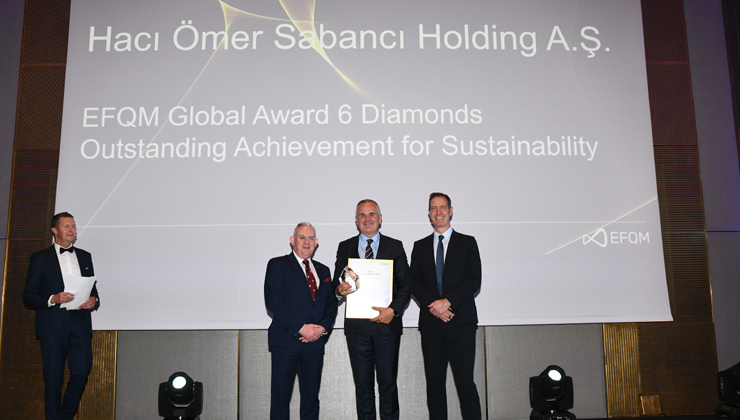 Sabancı 2024 Küresel EFQM Ödülü’nün Sahibi Oldu