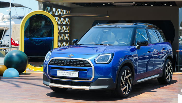 Yeni Tamamen Elektrikli MINI Countryman Yalıkavak Marina’da