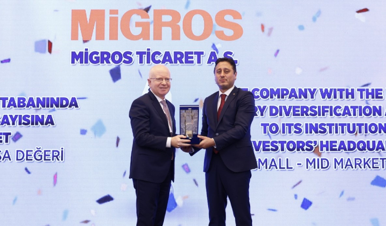 Migros’a 3 Kategoride 3 Ödül