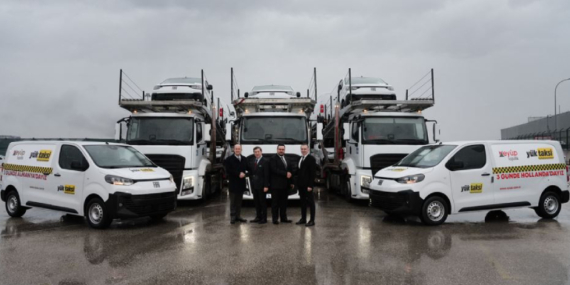 Eyüp Lojistik, yerli Scudo’nun ilk filosunu teslim aldı