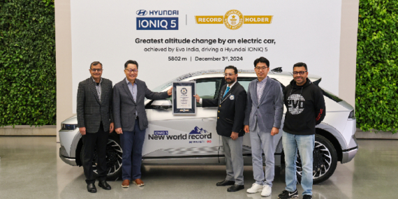 Hyundai IONIQ 5 Adını Rekorlar Kitabına Yazdırdı