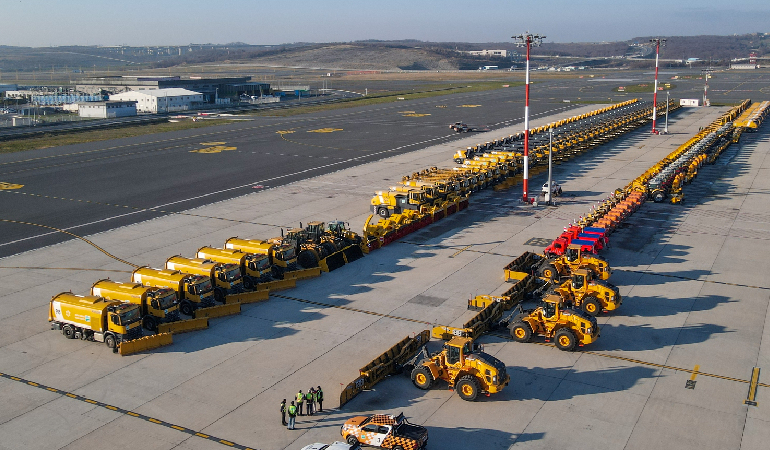 İGA İstanbul Havalimanı Kışa Hazır