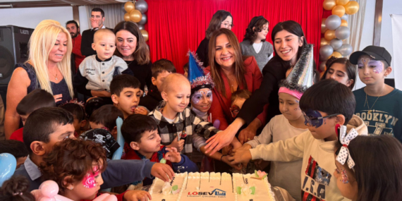 LÖSEV’den Lösemili Çocuklara Yılbaşı Partisi
