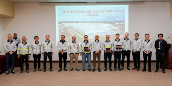 Toyota Otomotiv Sanayi Türkiye’den, 446 çalışanına ‘Hizmet Yılı Ödülü’