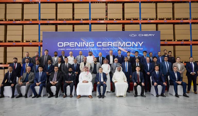 Chery Orta Doğu’nun En Büyük Otomotiv Yedek Parça Dağıtım Merkezini Kurdu