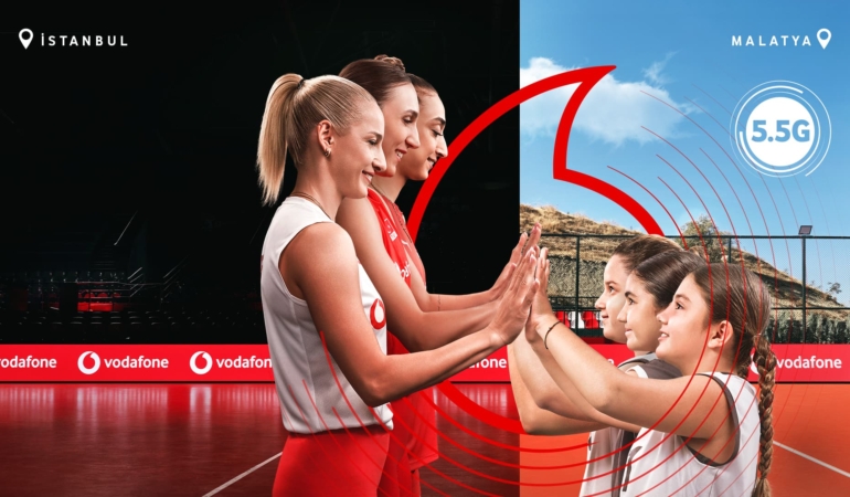 Vodafone, Kadın Voleybolcuların Yanında Durmaya Devam Ediyor
