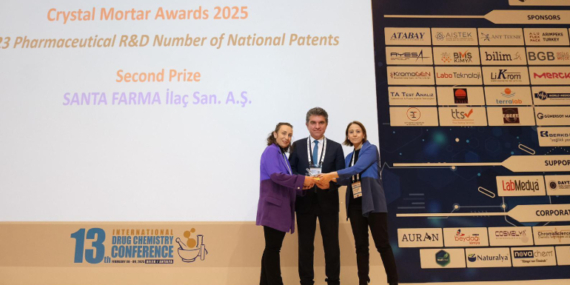 Santa Farma İlaç’a Ar-Ge Patent Ödülü