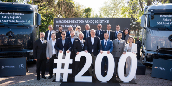 Mercedes-Benz Türk’ten Akkoç Lojistik’e 200 Adet Yıldız Transferi