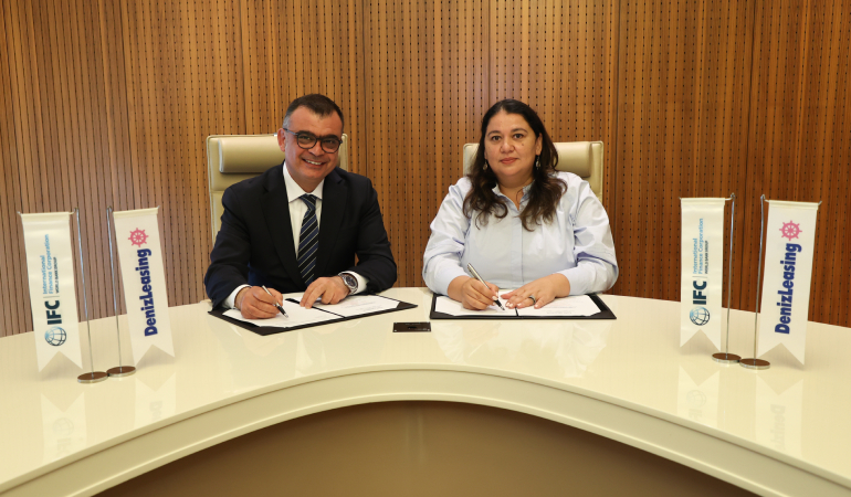 DenizLeasing ve IFC’den Sürdürülebilir Finansman Anlaşması