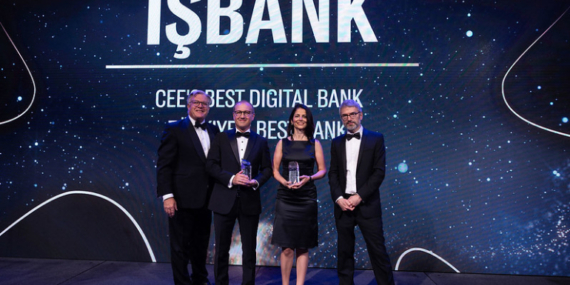 İş Bankası’na Orta ve Doğu Avrupa’nın En İyi Dijital Bankası Ödülü