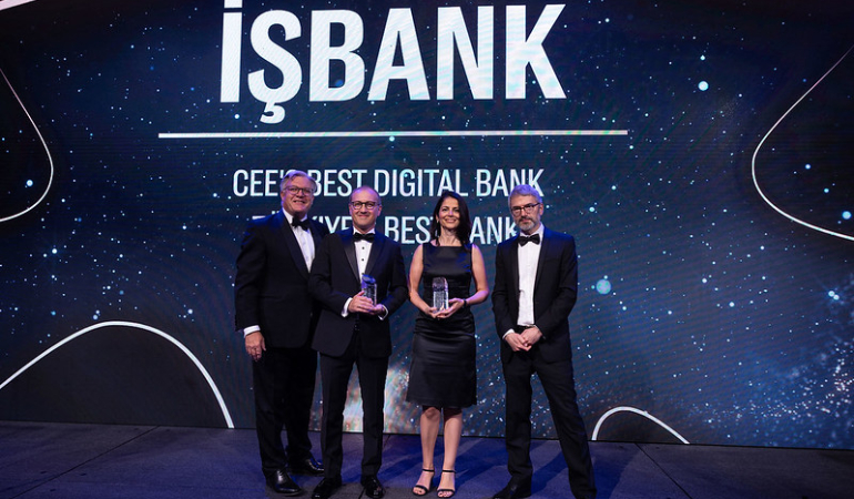 İş Bankası’na Orta ve Doğu Avrupa’nın En İyi Dijital Bankası Ödülü