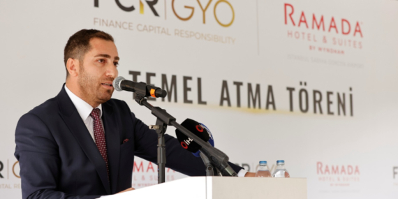 FCR GYO Otel Projesinin Temelini Attı