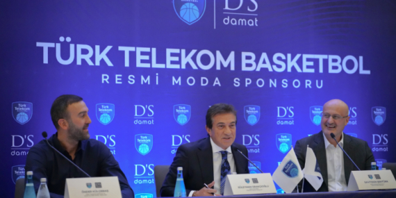 Türk Telekom Basketbol Takımı ve D’S Damat Sponsorluk Anlaşması İmzaladı