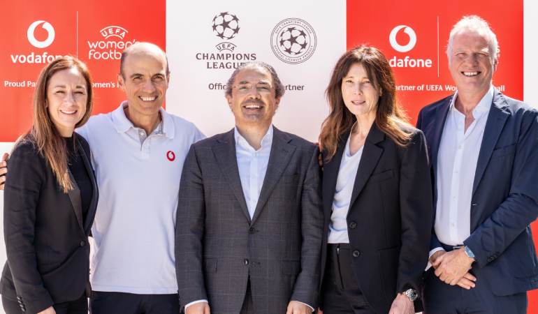 Vodafone, Şampiyonlar Ligi ve UEFA Kadın Futbolu’nun Sponsoru Oldu