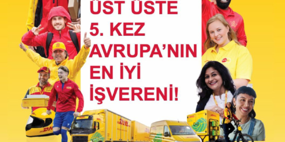 DHL Express, Üst Üste Beşinci Kez “Avrupa’nın En İyi İş Yeri” Seçildi