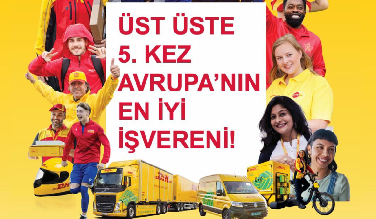 DHL Express, Üst Üste Beşinci Kez “Avrupa’nın En İyi İş Yeri” Seçildi