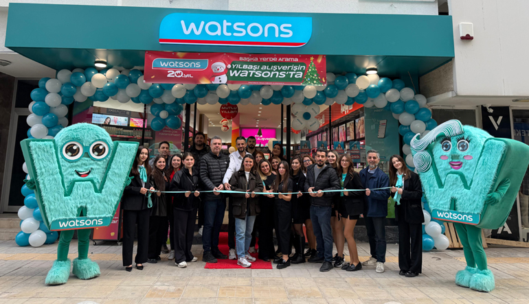 Watsons Türkiye, 2025’te 50’nin üzerinde mağaza açtı