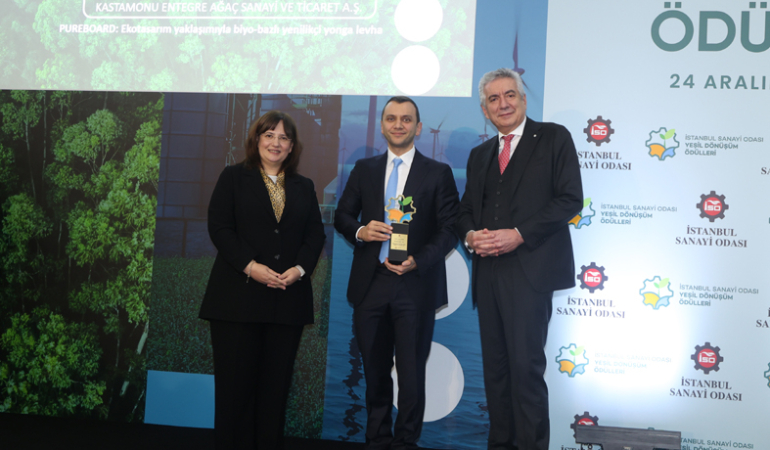 Kastamonu Entegre’ye İSO Yeşil Dönüşüm Ödülü