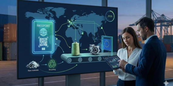 Avrupalı İhracatçılar Dikkat: Dijital Ürün Pasaportu 2026’dan İtibaren Zorunlu