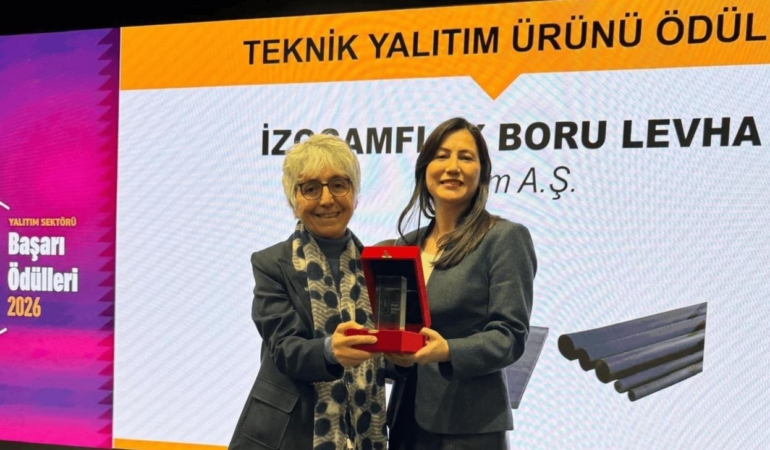 İzocamflex Ödül Aldı: Yalıtımda Enerji Tasarrufu ve Güvenlik Öne Çıkıyor