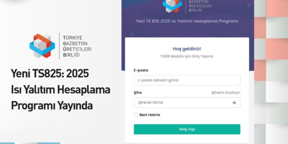 Türk Ytong’dan Yeni TS 825:2024 Ile Enerjide %31 Azalma Vaadi