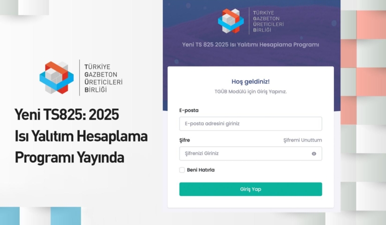 Türk Ytong’dan Yeni TS 825:2024 Ile Enerjide %31 Azalma Vaadi