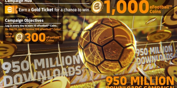 Konami eFootball™ 950 Milyon İndirmeyi Geçti: Oyunculara Sürpriz Ödüller Geliyor