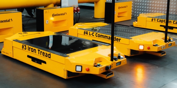 Continental’in Otonom Robotları: Lastik Üretiminde Verimlilikte Sınırları Zorluyor