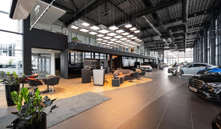 Boytorun Mimarlık Avrupa’da: Mercedes-Benz Showroom’da Dijital ve Tasarım Devrimi