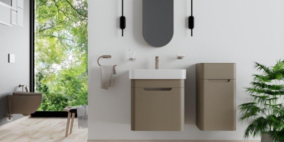 Creavit Colorit Serisiyle Banyo Tasarımında Sıcak Renkler: Sektörde Kartlar Yeniden Dağıtılıyor