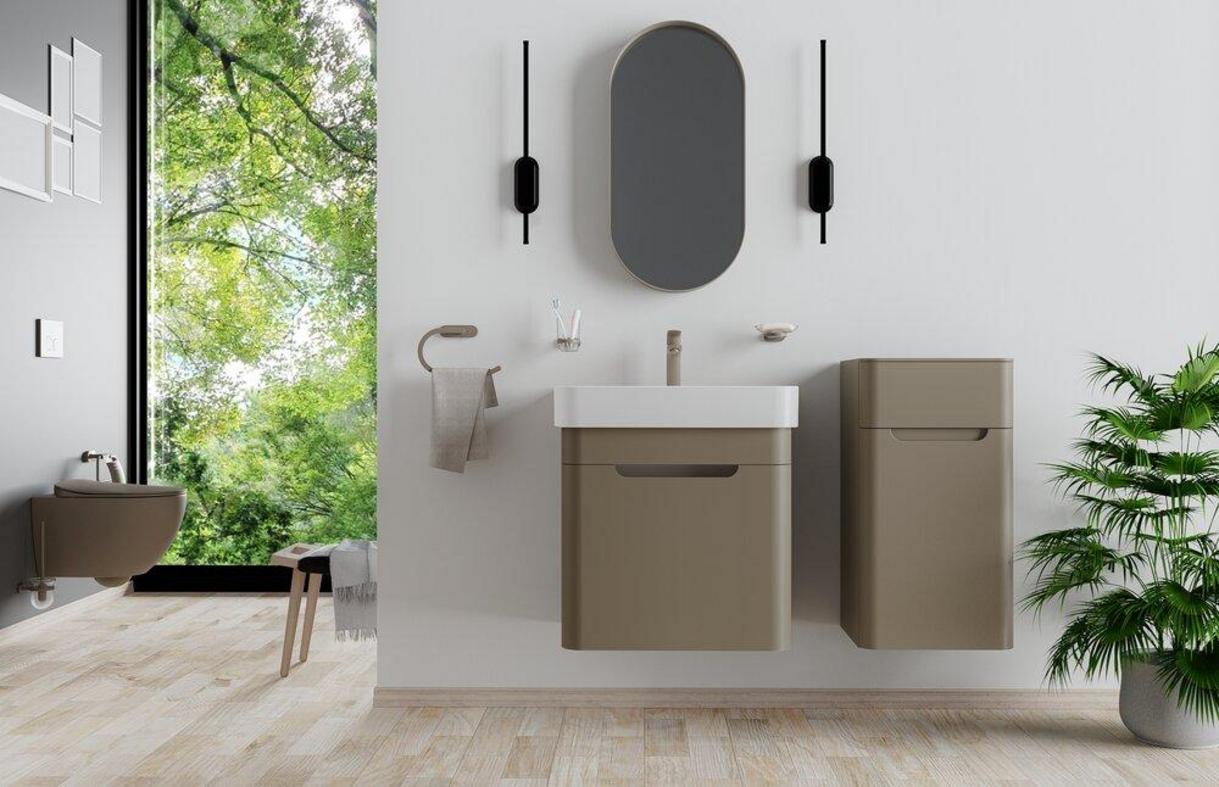 Creavit Colorit Serisiyle Banyo Tasarımında Sıcak Renkler: Sektörde Kartlar Yeniden Dağıtılıyor