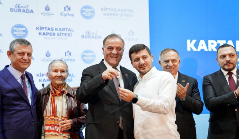 KİPTAŞ Kartal’da Kentsel Dönüşümü Tamamladı: 2.400 Kişiye Yeni Yaşam Alanı