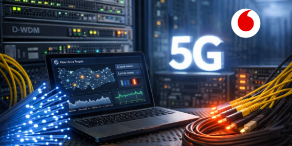 Vodafone 5G İçin Fiber Optikte Yapay Zeka: Müdahalede %25 İyileşme