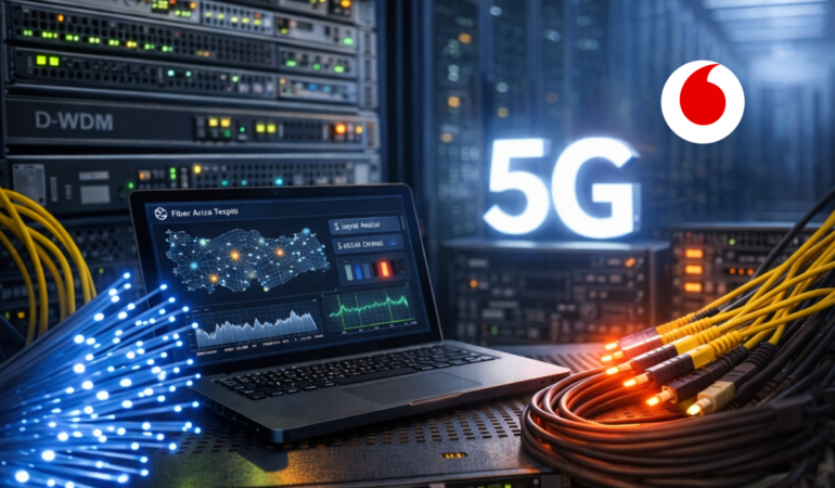Vodafone 5G İçin Fiber Optikte Yapay Zeka: Müdahalede %25 İyileşme