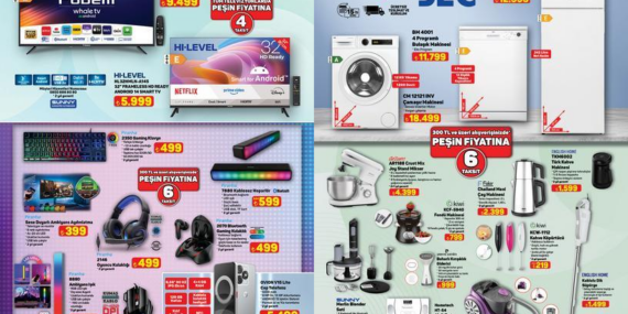 A101 Teknolojik Ürünlerde Kampanya Başlattı: Taksit İmkanıyla Rekabet Kızışıyor