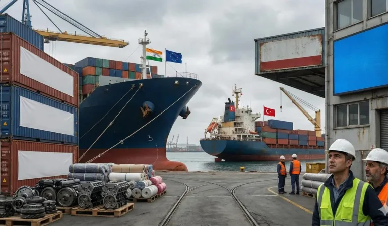 AB-Hindistan Serbest Ticaret Anlaşması: Türkiye Otomotiv ve Tekstilde Rekabet Tehdidi