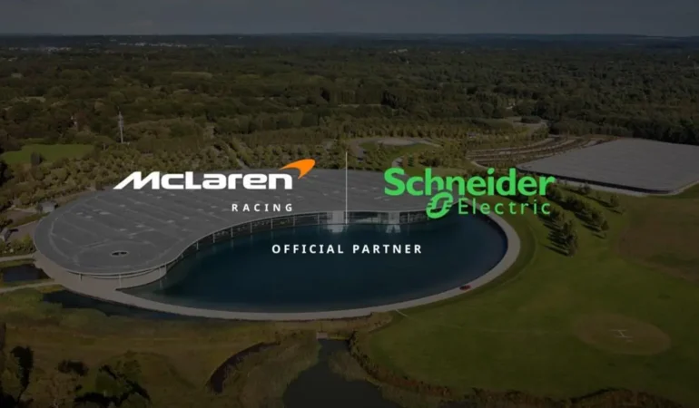 McLaren Racing ve Schneider Electric İş Birliği: Resmi Enerji Teknolojisi Ortaklığı Başladı