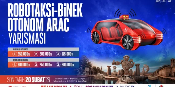 TEKNOFEST’te Robotaksi Yarışması Başvuruları Son Günlere Girdi: Ödüller ve Süreç Açıklandı