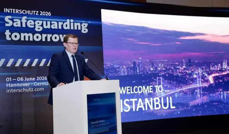 Türkiye INTERSCHUTZ 2026’da: Yerli Teknoloji Rekabet Gücünü Gösteriyor