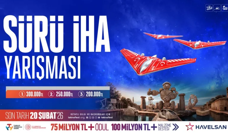 TEKNOFEST Sürü İHA Yarışması: Gençlere 750 Bin TL Ödül Fırsatı