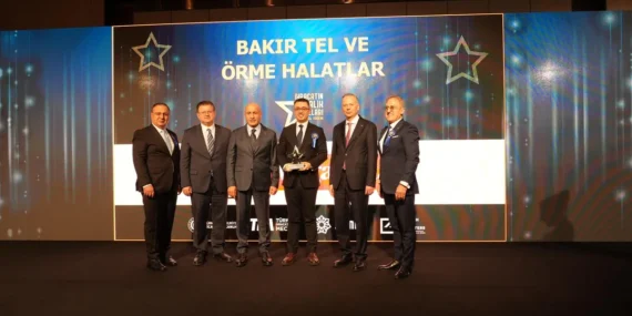 Mega Metal'den İhracat Başarısı: Ödül Geldi