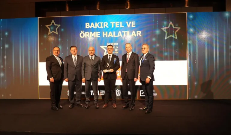 Mega Metal’den İhracat Başarısı: Ödül Geldi