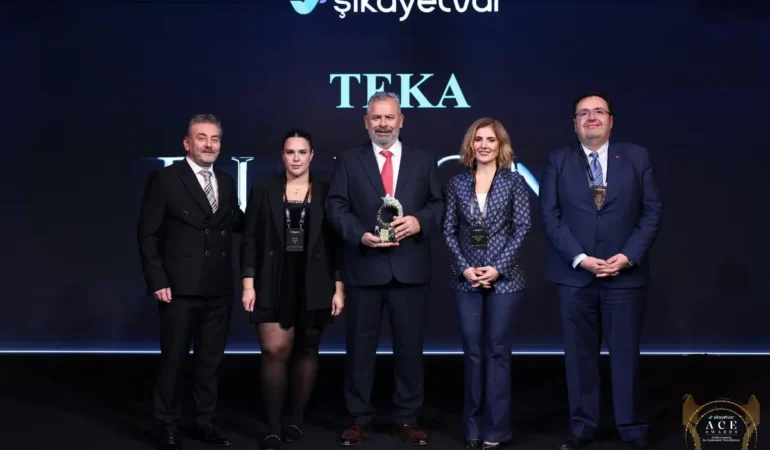 TEKA’dan 5’inci Üst Üste Ödül: Rekor Sürdü