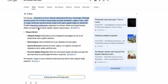 Google Türkiye’de Düğmeye Bastı: Arama Artık Eskisi Gibi Olmayacak