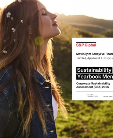 Küresel Sahneye Mavi Damgası