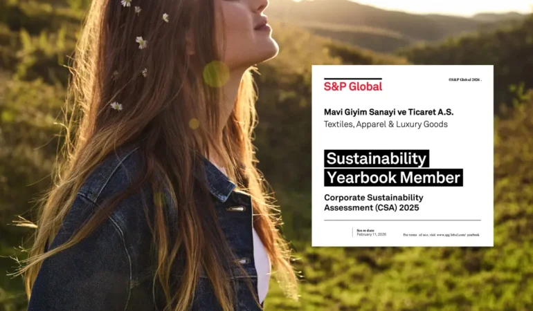 Küresel Sahneye Mavi Damgası